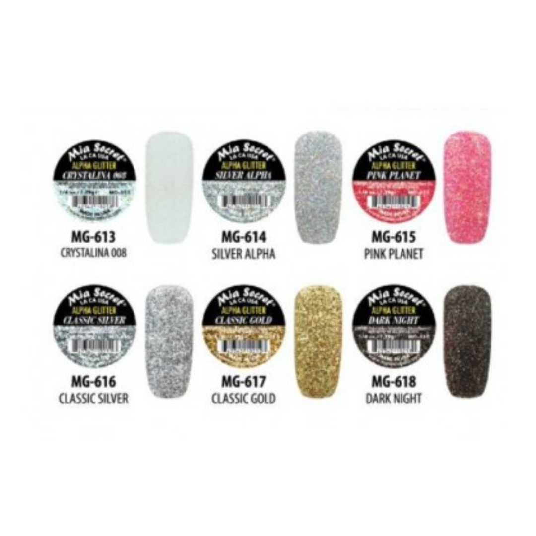 Alpha & Dusty Glitter MG-MIX-2
