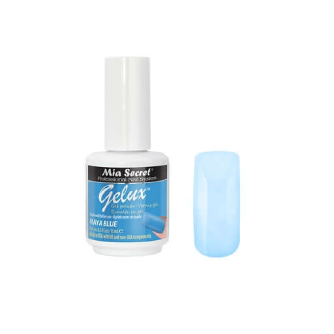 GP-154 Gelux Gel Polish Maya Blue
