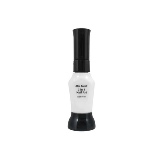 ND-01 2 in 1 Nail Art White