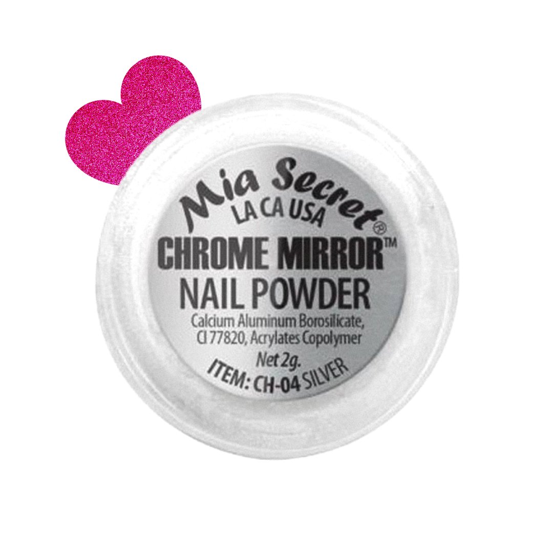 CH-04 CHROME MIRROR SILVER 2G - Karla's Nails Supply