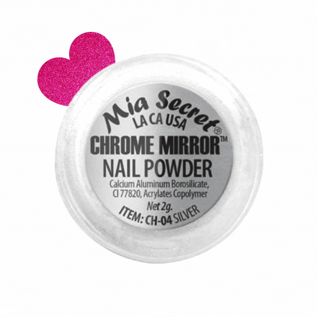 CH-04 CHROME MIRROR SILVER 2G - Karla's Nails Supply