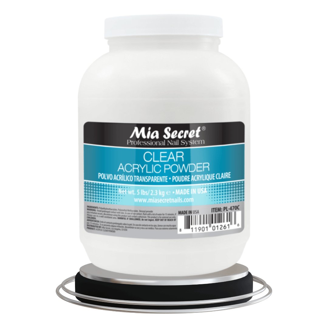 CLEAR ACRYLIC NAIL POWDER - Karla's Nails Supply