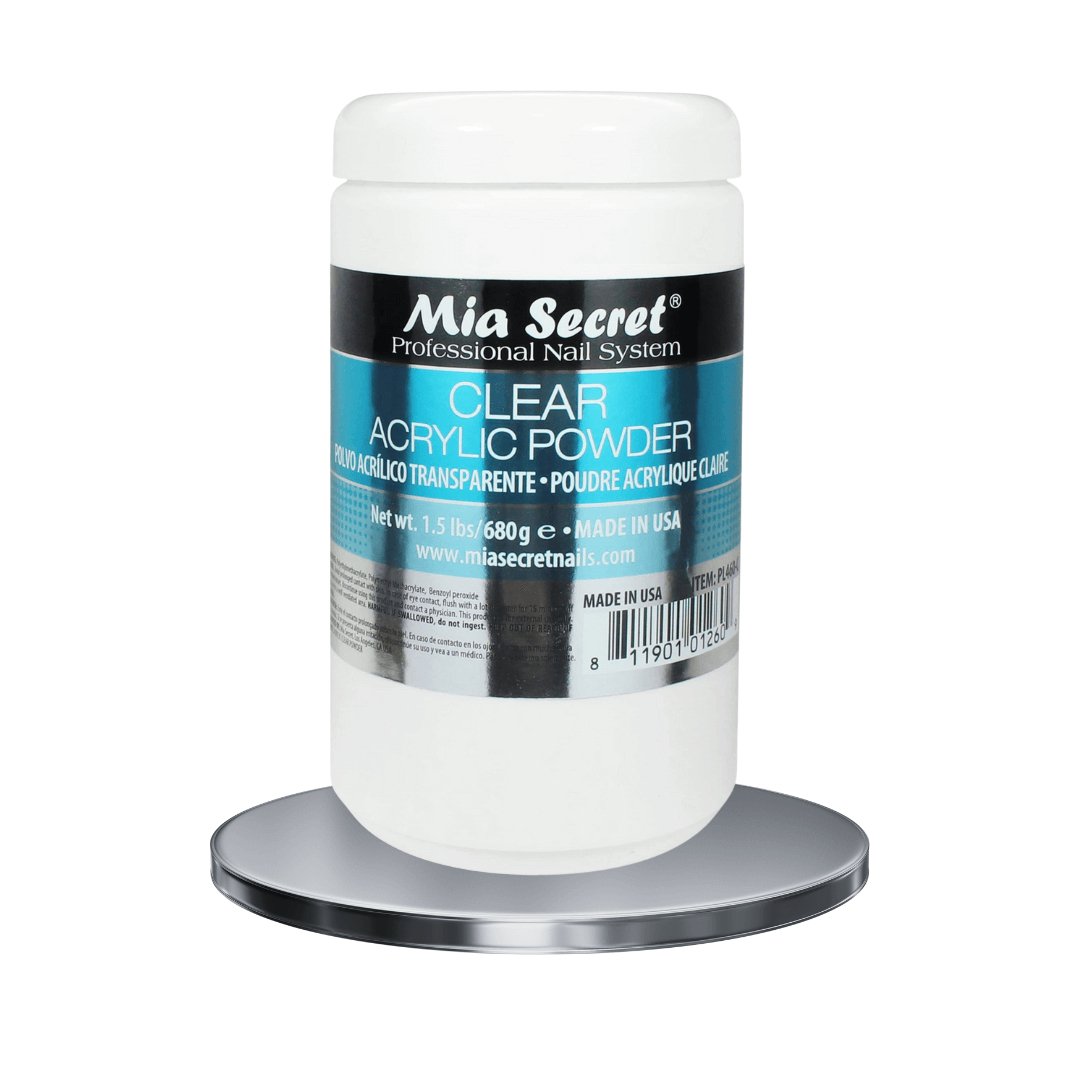 CLEAR ACRYLIC NAIL POWDER - Karla's Nails Supply