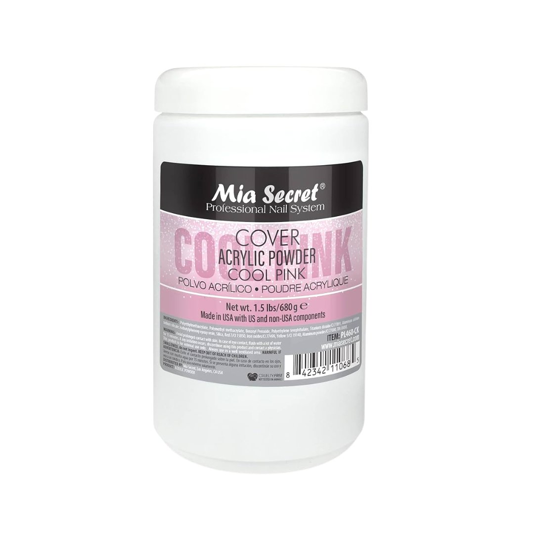 Cover Cool Pink Acrylic Nail Powder - Karla's Nails Supply