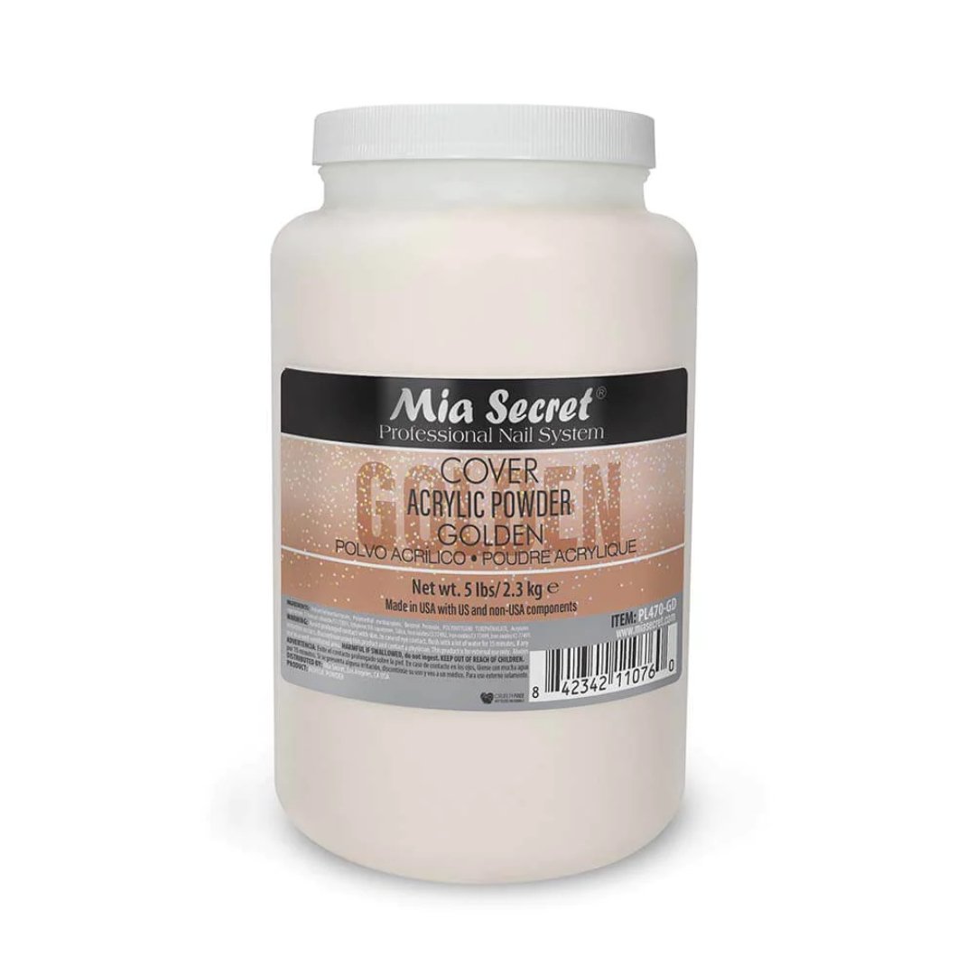 Cover Golden Acrylic Nail Powder - Karla's Nails Supply