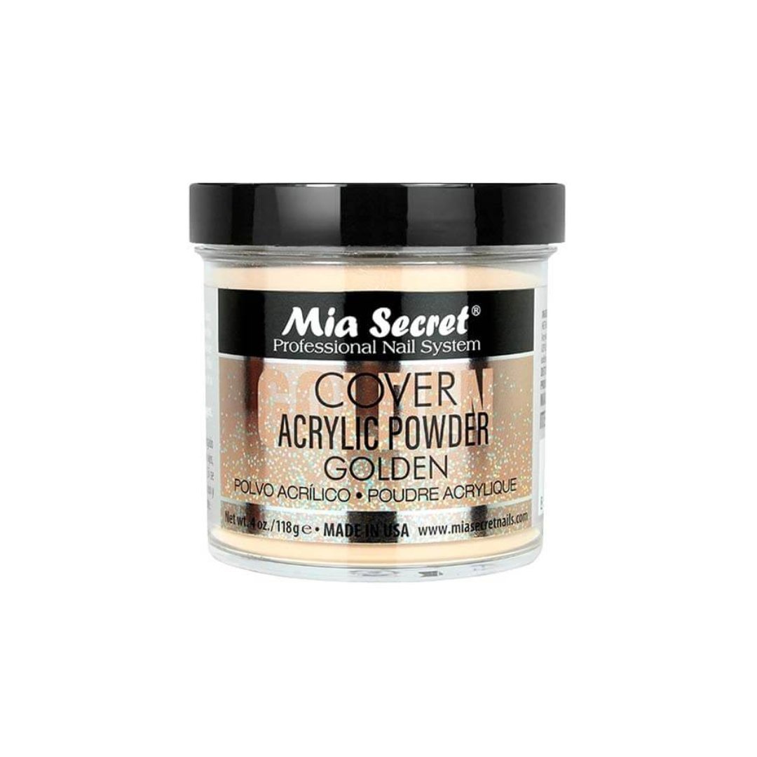 Cover Golden Acrylic Nail Powder - Karla's Nails Supply