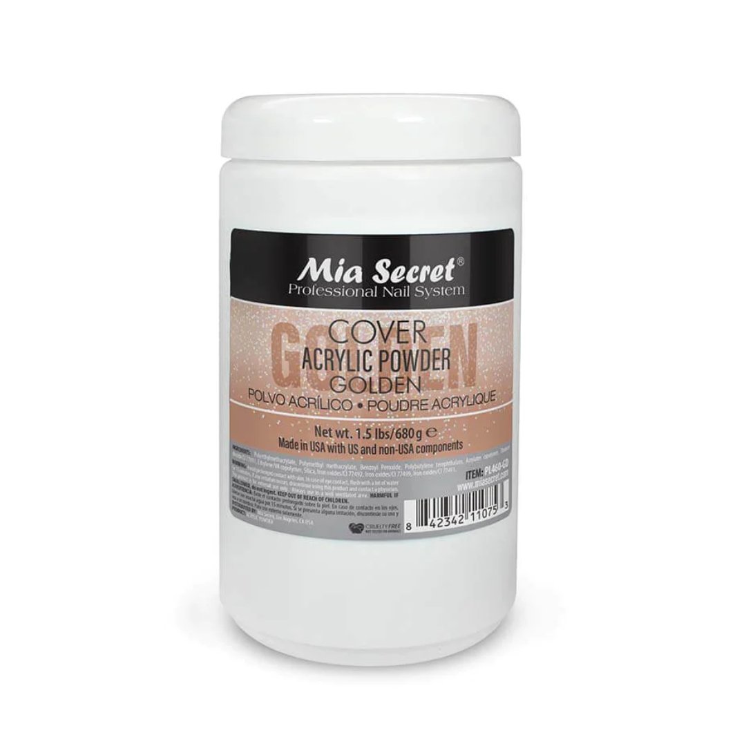 Cover Golden Acrylic Nail Powder - Karla's Nails Supply