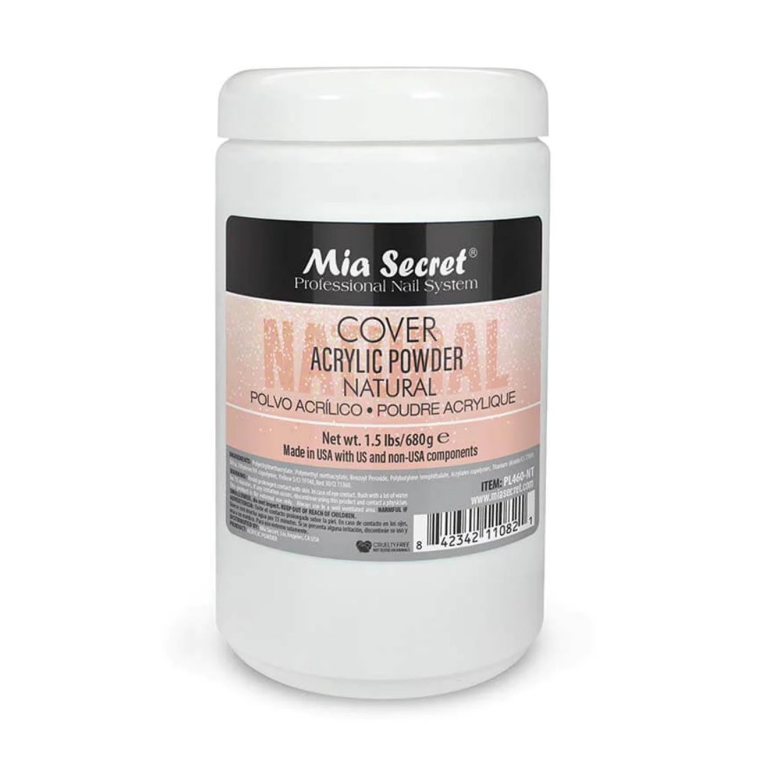 Cover Natural Acrylic Nail Powder - Karla's Nails Supply