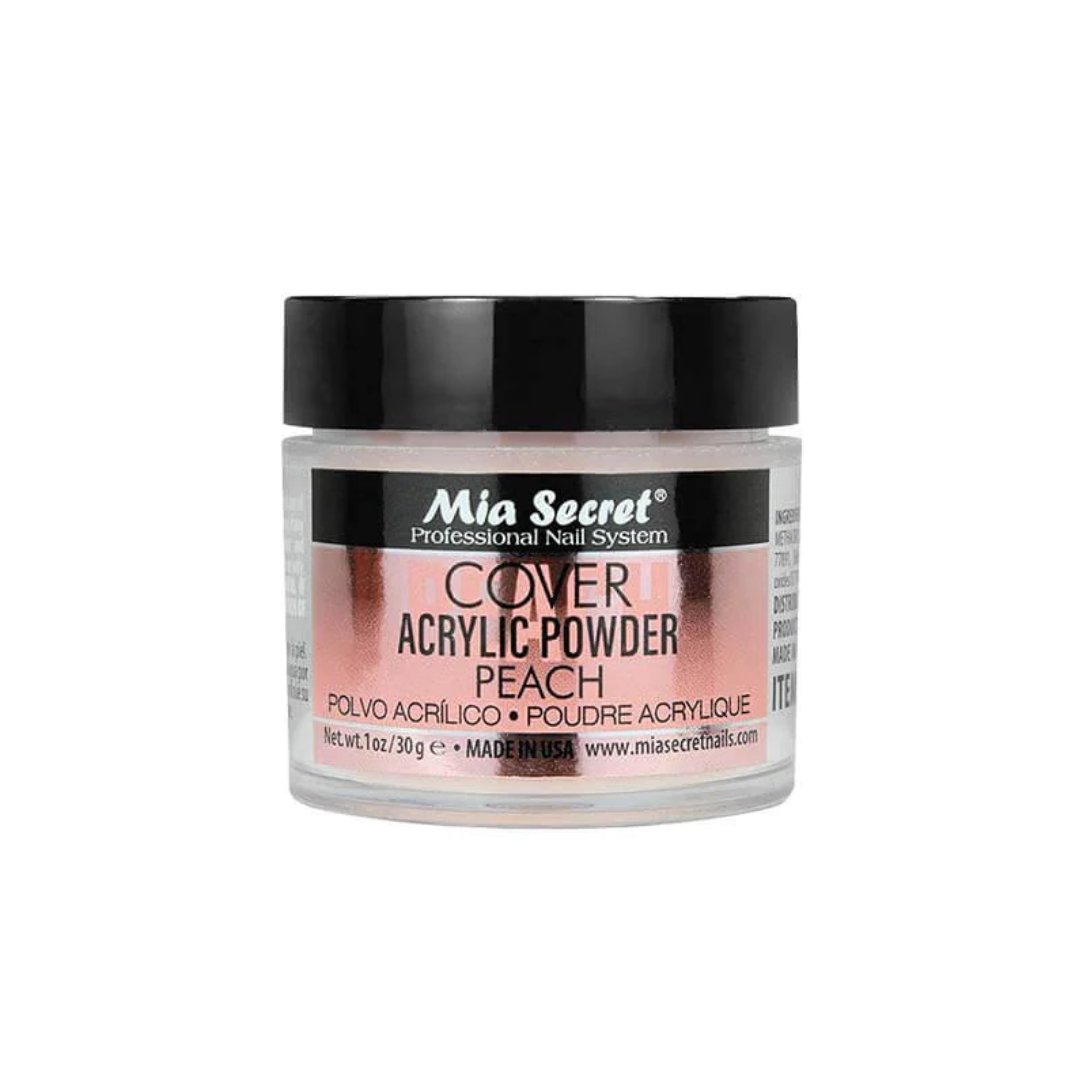 Cover Peach Acrylic Nail Powder - Karla's Nails Supply