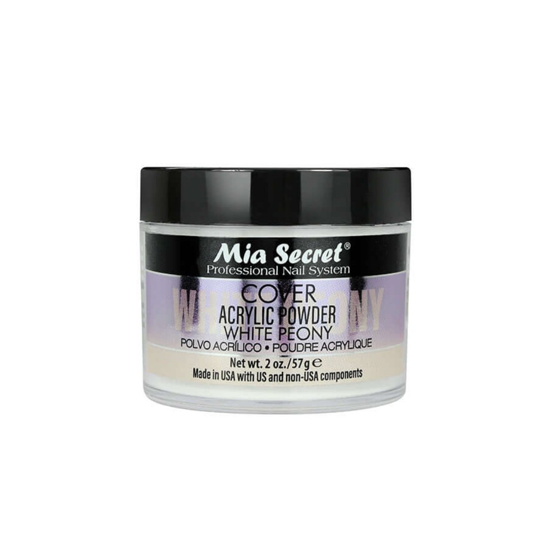 Cover White Peony Acrylic Powder - Karla's Nails Supply