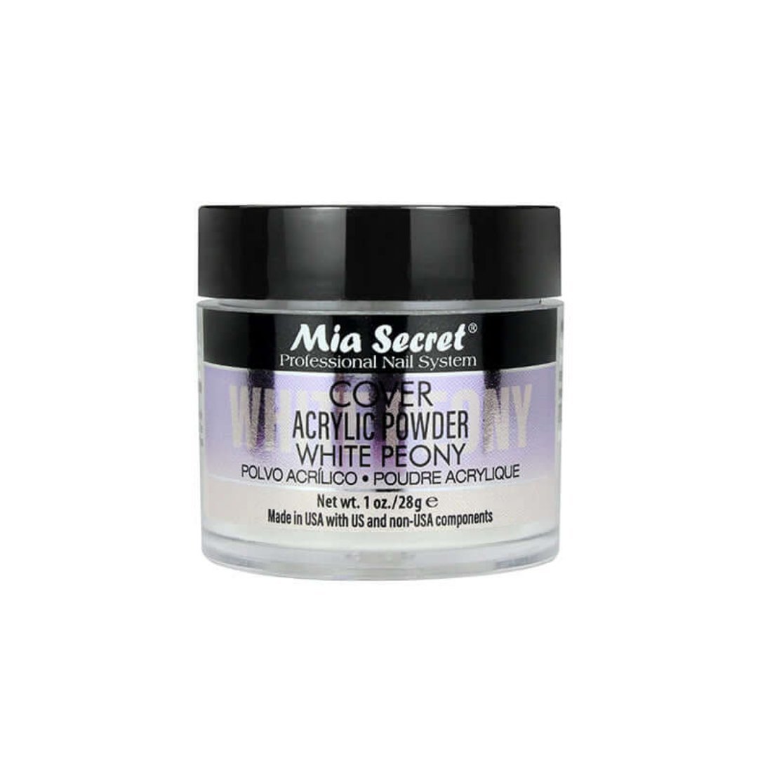 Cover White Peony Acrylic Powder - Karla's Nails Supply