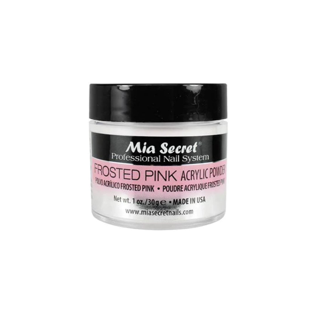 Frosted Pink Acrylic Powder - Karla's Nails Supply