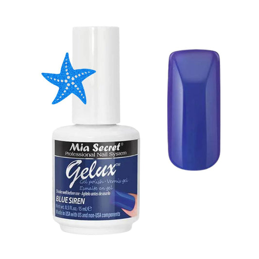 GP-78 GELUX TM GEL POLISH Mia Secret BLUE SIREN - Karla's Nails Supply