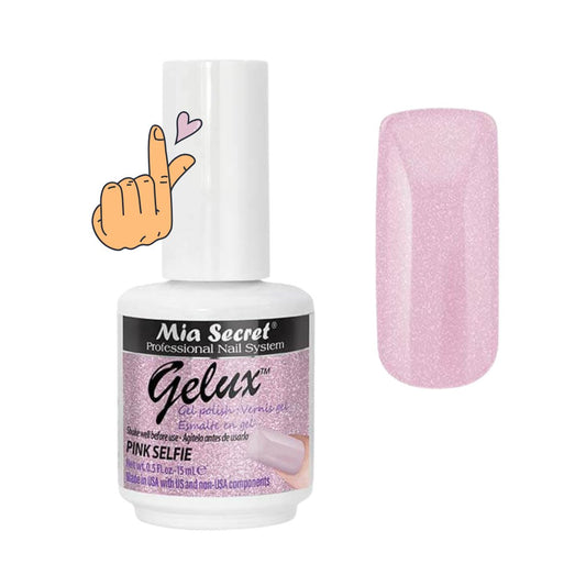 GP-84 GELUX TM GEL POLISH Mia Secret PINK SELFIE - Karla's Nails Supply