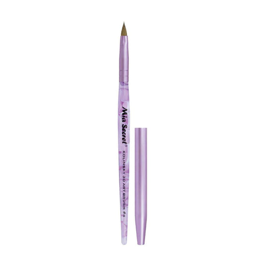 Kolinsky Nail Brushes KNB-04-3D Art 4 OR (3D) - Karla's Nails Supply