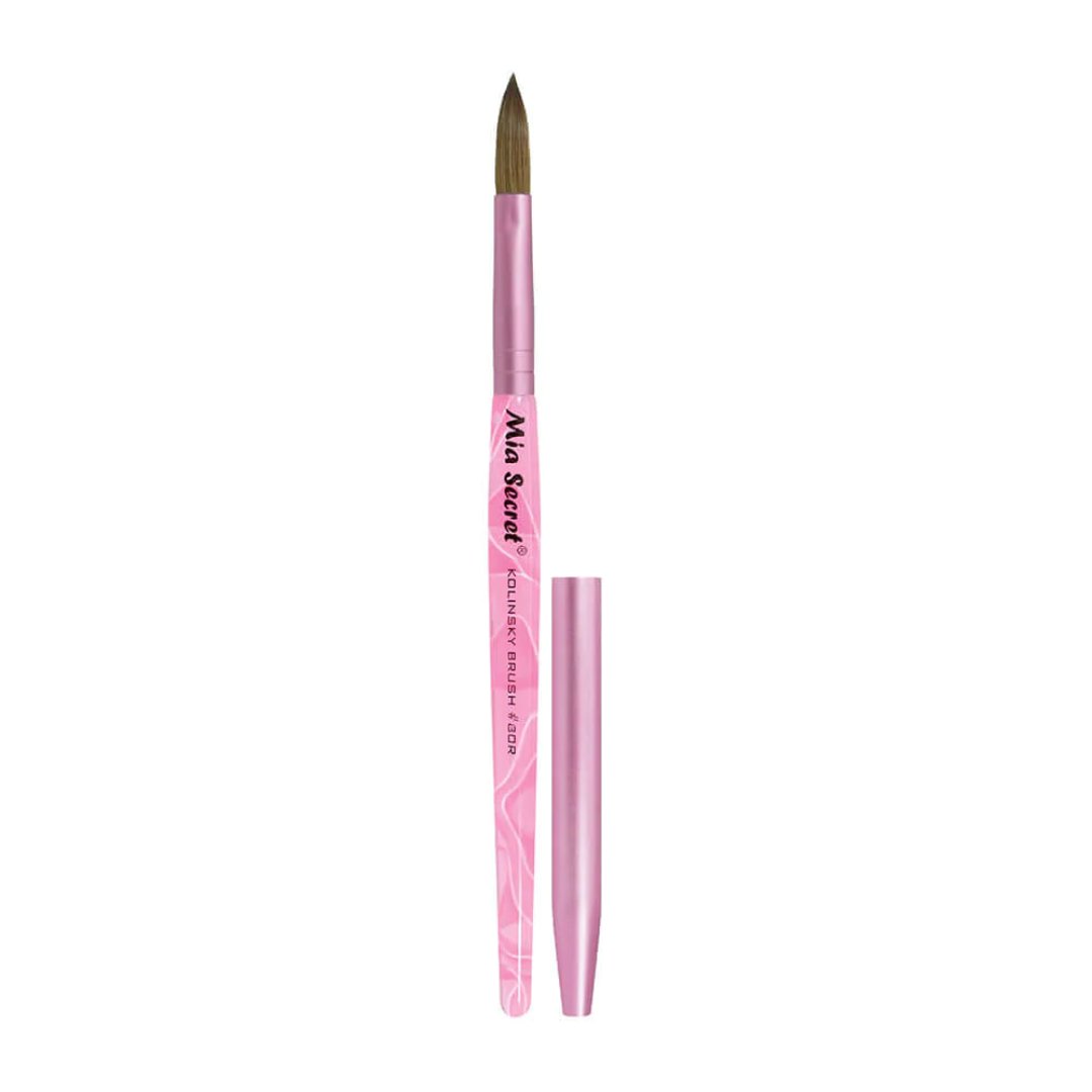 Kolinsky Nail Brushes KNB-80R - Karla's Nails Supply