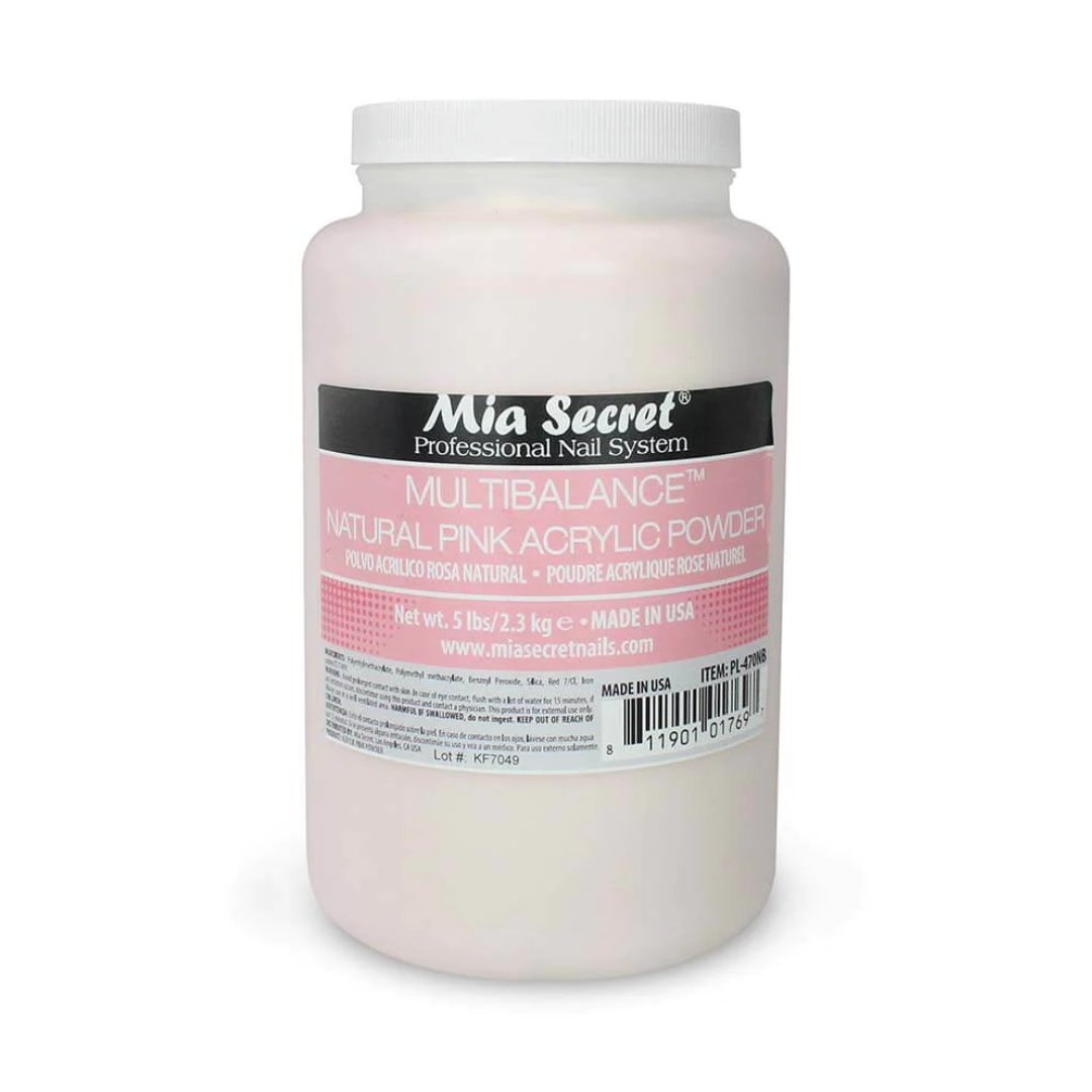 Multibalance Natural Pink Acrylic Powder - Karla's Nails Supply