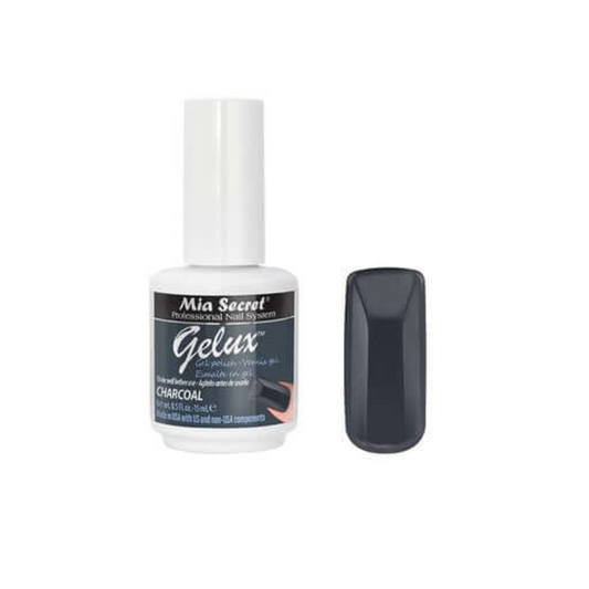 GP-113 Gelux Gel Polish  Charcoal
