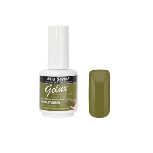 GP-153 Gelux Gel Polish Military Green