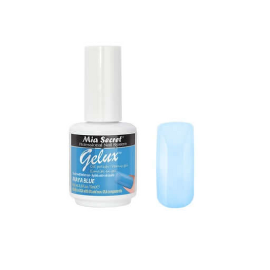 GP-154 Gelux Gel Polish Maya Blue