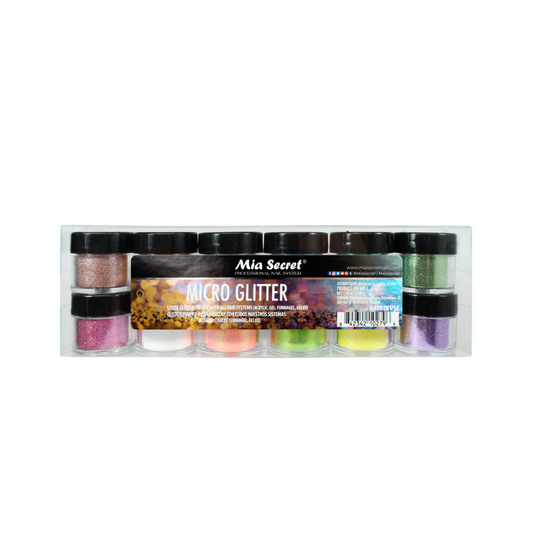 Micro Glitter 12 pcs MG-MIX-1