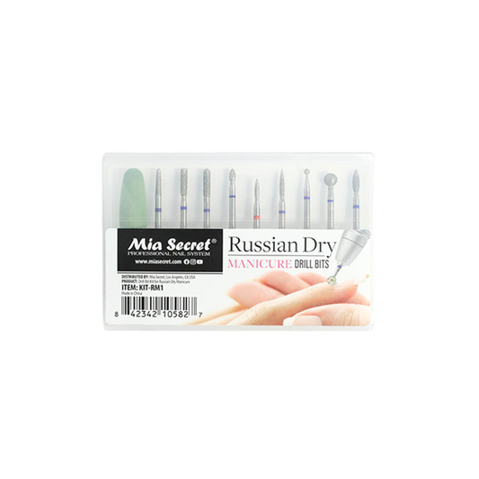 Russian Dry Manicure Drill Bits Kit KIT-RM1