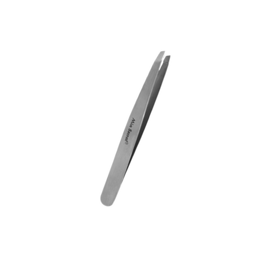 Slant Tweezers Silver TW-775