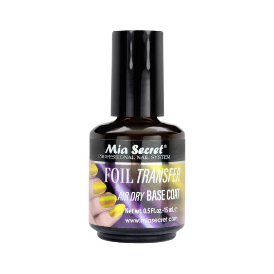 Foil Transfer Air Dry Base Coat FOIL-TRANSFER 1/2 oz - Karla's Nails Supply