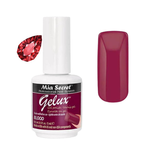 GP-07 GELUX TM GEL POLISH Mia Secret BLOOD - Karla's Nails Supply