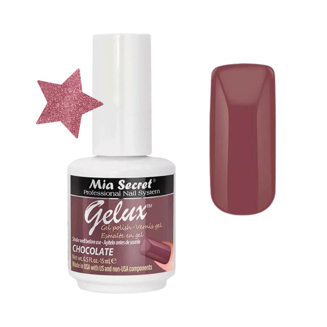 GP-13 GELUX TM GEL POLISH Mia Secret CHOCOLATE - Karla's Nails Supply