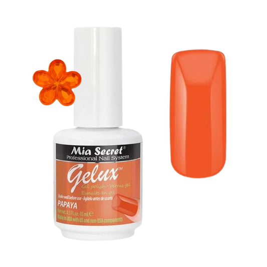 GP-19 GELUX TM GEL POLISH Mia Secret PAPAYA - Karla's Nails Supply