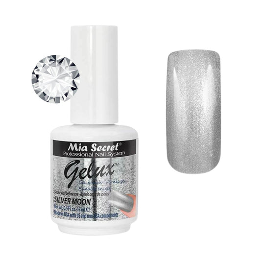 GP-32 GELUX TM GEL POLISH Mia Secret SILVER MOON - Karla's Nails Supply