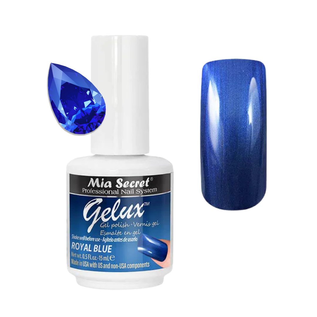 GP-35 GELUX TM GEL POLISH Mia Secret ROYAL BLUE - Karla's Nails Supply