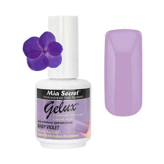 GP-52 GELUX TM GEL POLISH Mia Secret BABY VIOLET - Karla's Nails Supply