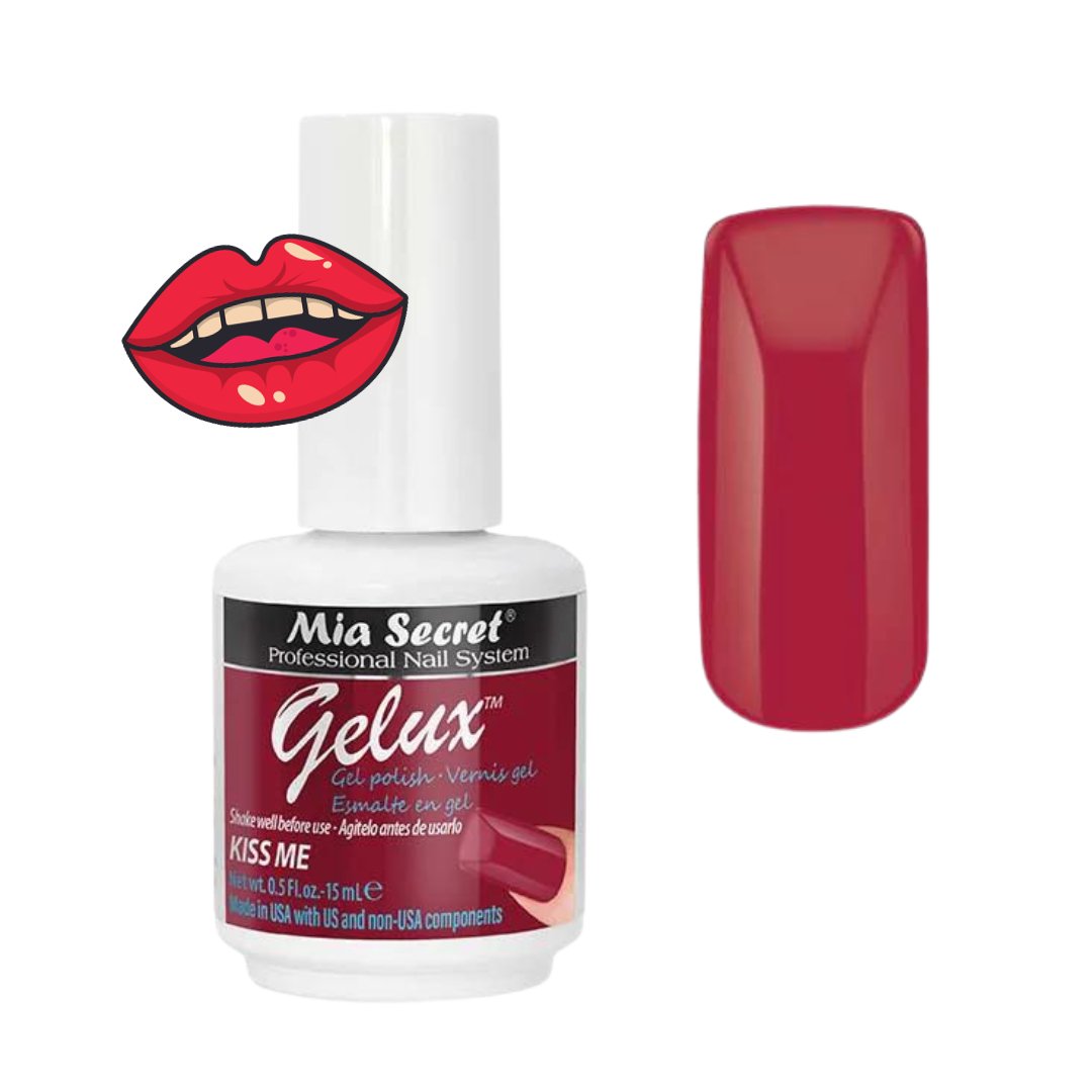 GP-68 GELUX TM GEL POLISH Mia Secret KISS ME - Karla's Nails Supply