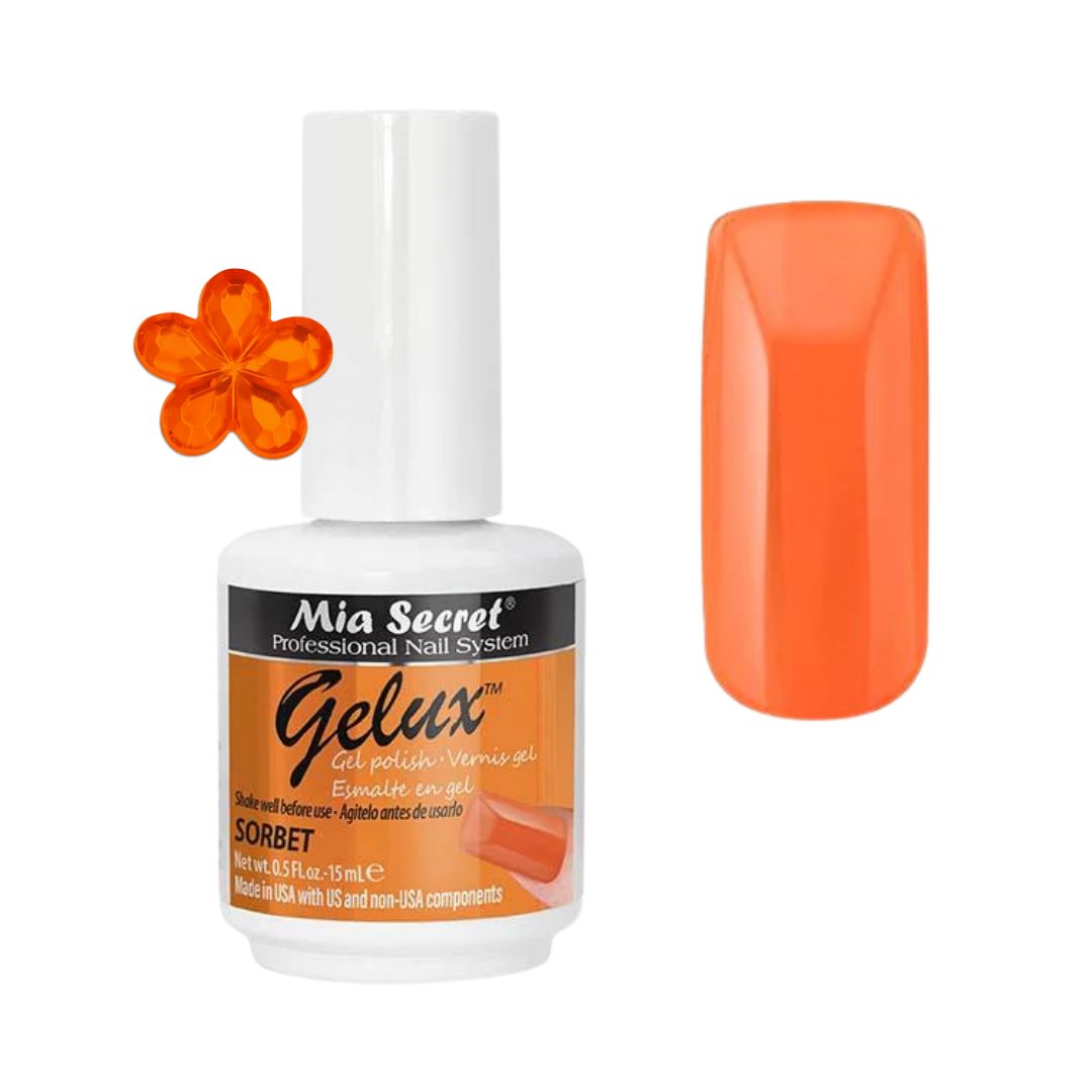 GP-81 GELUX TM GEL POLISH Mia Secret SORBET - Karla's Nails Supply