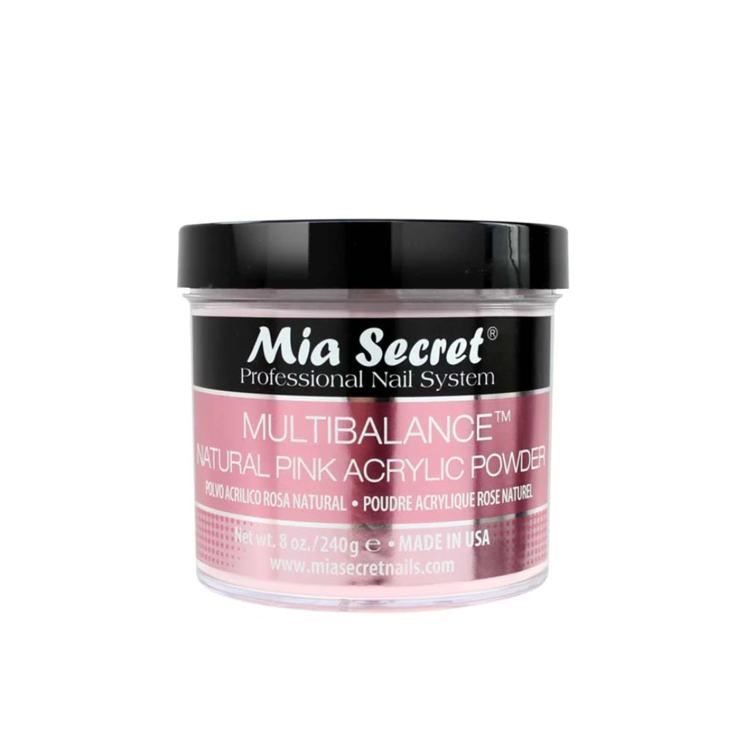 Multibalance Natural Pink Acrylic Powder - Karla's Nails Supply