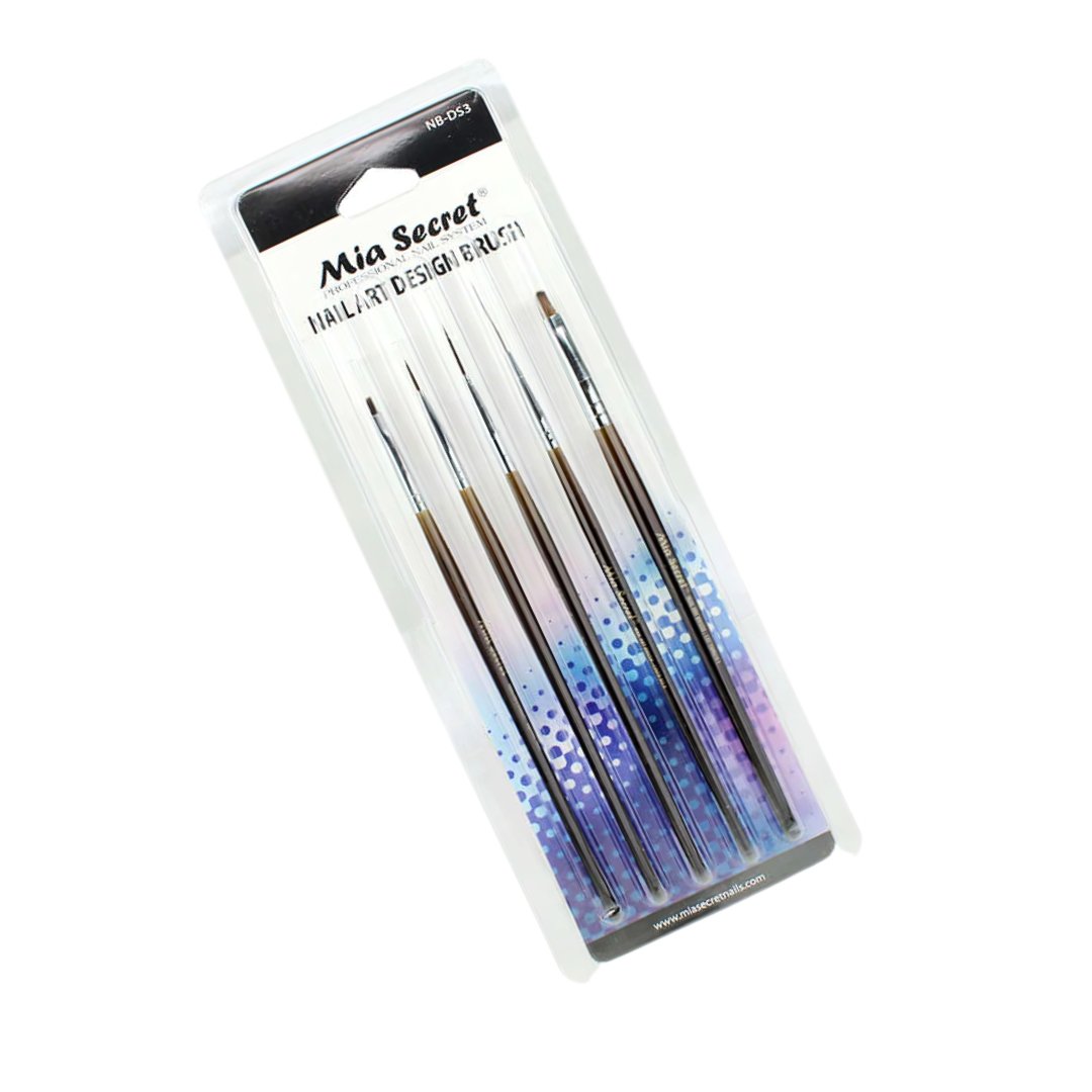 Nail Art Design Brush Set 3 NB-DS3 - Karla's Nails Supply