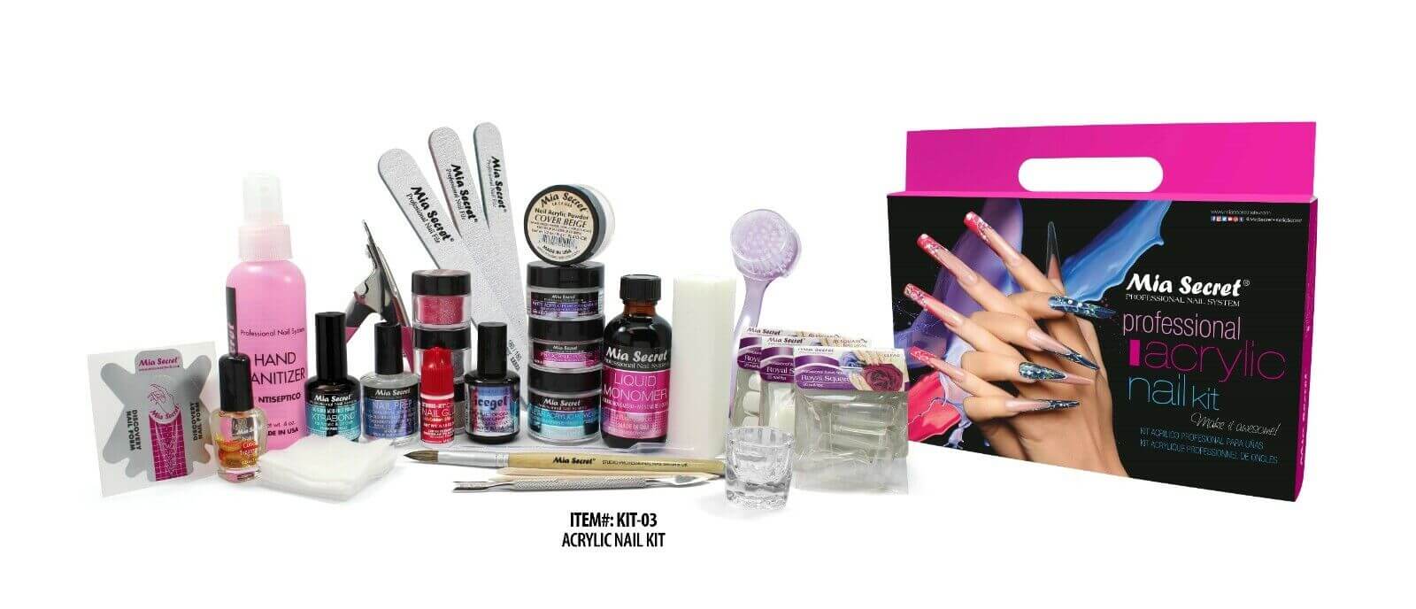 Professional Acrylic Kit Para Principiantes - Karla's Nails Supply