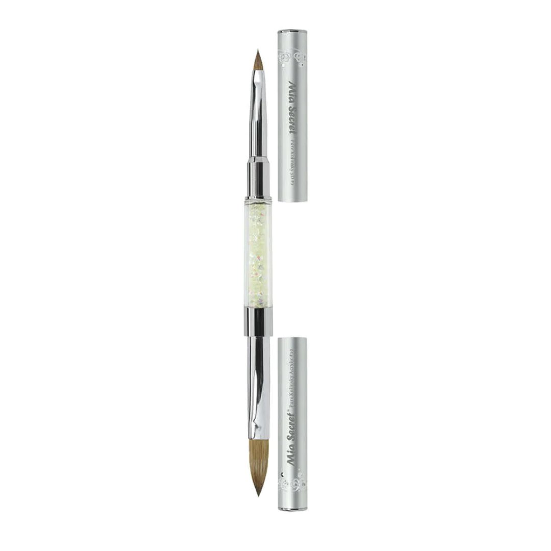 Silver Premier Nail Brushes NB-P1016 Premier 10 OR-2 OR (3D) - Karla's Nails Supply